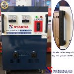 Ảnh ổn áp standa 10KVA dải 90V chính hãng với qiau sách dập chìm Standa