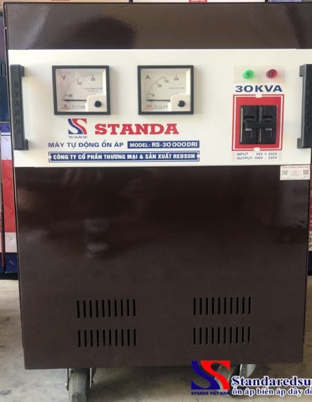 Ảnh mặt trước Ổn áp Standa 30KVA DRI (50V-250V)