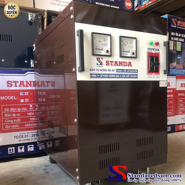 Ổn áp Standa 30KVA DRI 50V -250V 