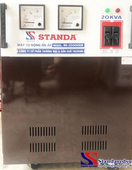 Ổn áp Standa 20KVA dải điện áp 90V -250V