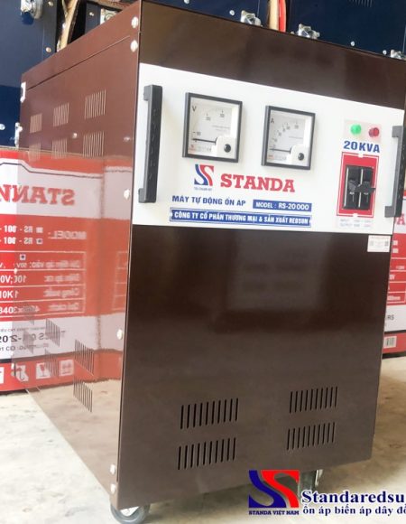 Ổn áp Standa 20KVA dải điện áp 150V -250V