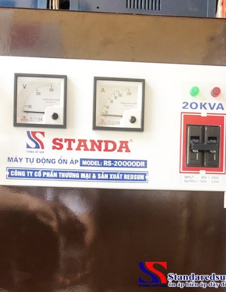 Ổn áp Standa 20KVA dải điện áp 90V -250V