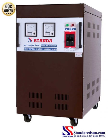 Ảnh Ổn áp Standa 20KVA dây đồng 100% bán chạy nhất