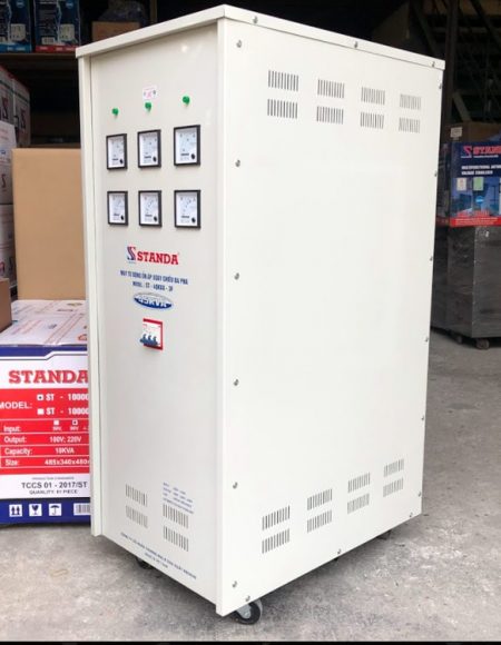 ổn áp Standa 45kva dải 260V -430V chính hãng dây đồng 100%