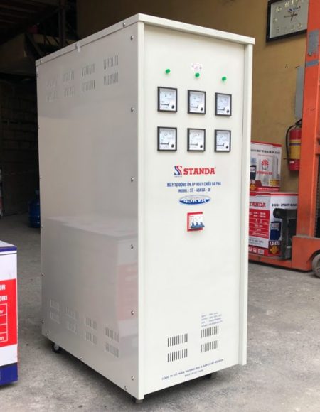 ổn áp Standa 45kva 3 pha dải 260V -430V hàng chính hãng dây đồng 100%