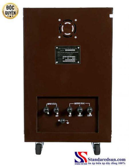 Ảnh Ổn áp Standa 20KVA dây đồng 100% bán chạy nhất 3