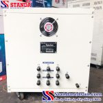 ảnh biến áp tự ngẫu STanda 60KVA dải 380V - 220V - 200V mặt sau của máy