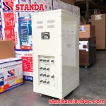 ổn áp Standa 20KVA dải 260V -430V mặt sau máy