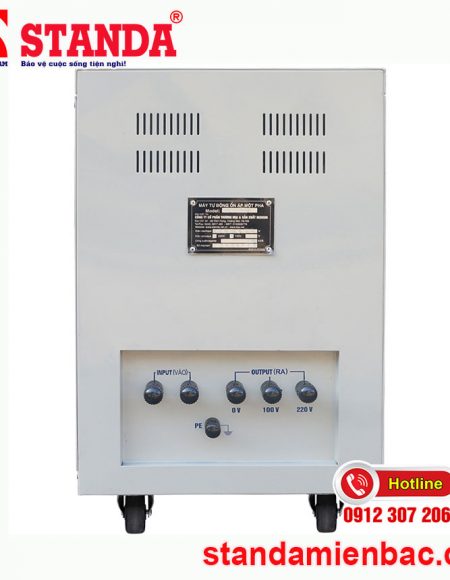 Máy ổn áp Standa 30KVA dải 150V -250V mặt sau siêu bền bỉ