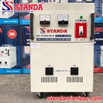 ảnh ổn áp Standa 10KVA dải 90V - 250V mặt trước của máy