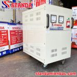 Biến áp cách ly Standa 20KVA dải 220V - 220V - 110V chính hãng mặt nghiêng máy