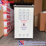 biến áp cách ly Standa 320KVA dải 380V/220V/200V mặt trước máy