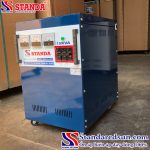 Biến áp tự ngẫu Standa 15KVA dải 380V - 220V - 200V mặt nghiêng của máy