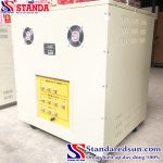 biến áp cách ly Standa 100KVA dải 380V-220V-200V mặt sau của máy