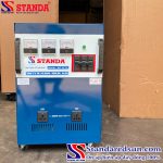 máy biến áp cân pha NC 3x18 mặt trước máy