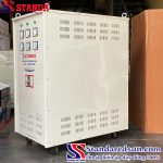 máy biến áp tự ngẫu STANDA 320KVA dải 380V-220V-200V mặt nghiêng của máy