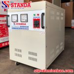 máy ổn áp Standa 20KVA dải 150V - 250V dây đồng 100% chính hãng mặt nghiêng