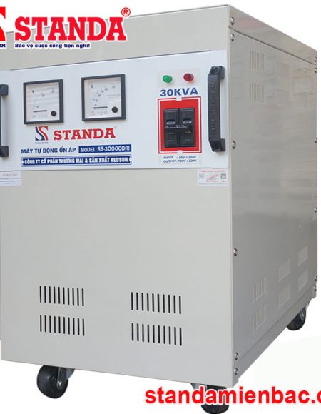 máy ổn áp Standa 30KVA dải 50V -250V dây đồng 100%