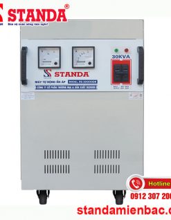 máy ổn áp Standa 30KVA dải 90V - 250V dây đồng 100%