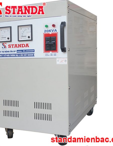 ổn áp Standa 20KVA dải 90V - 250V dây đồng 100%