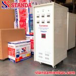 ổn áp Standa 25KVA dải 160V - 430V dây đồng mặt nghiêng của máy