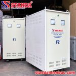máy ổn áp Standa 400KVA dải 304V - 420V mặt nghiêng