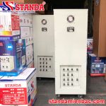 Ổn áp Standa 75KVA dải 160V - 430V mặt sau của máy